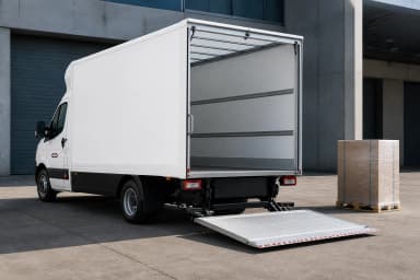Kombi sanduk s rampom